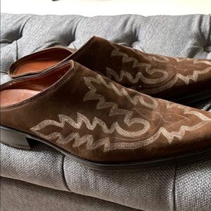 Men’s boot slides western